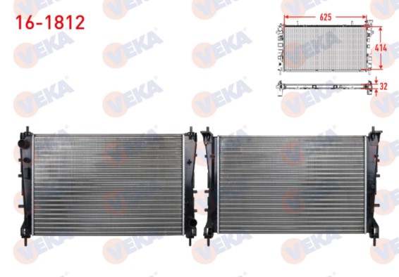 VEKA 16-1812 Su Radyatörü