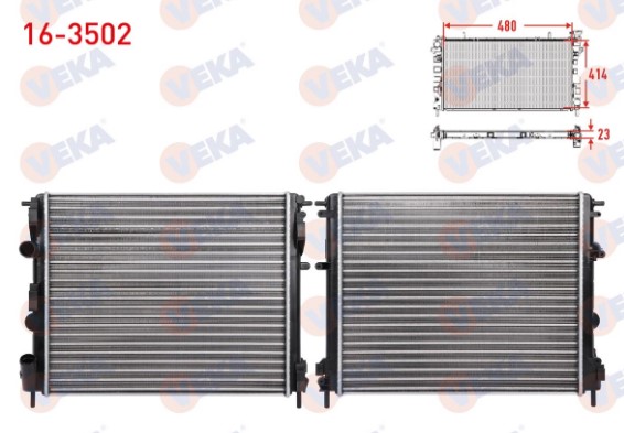 VEKA 16-3502 Su Radyatörü