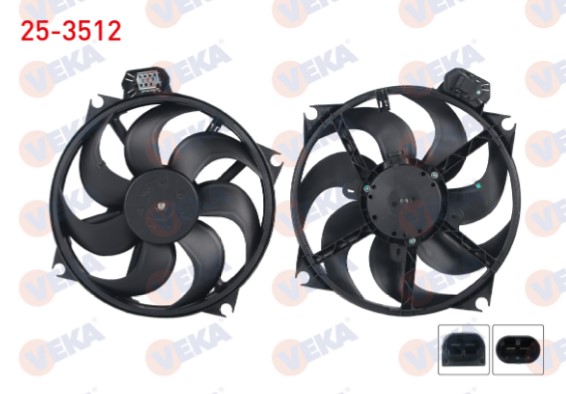 VEKA 25-3512 Fan Motoru