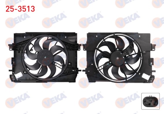 VEKA 25-3513 Fan Motoru