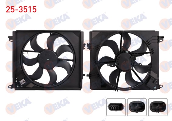 Veka 25-3515 Fan Motoru