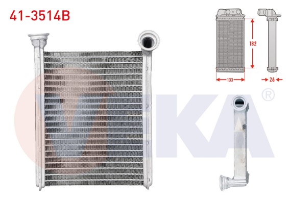 Veka 41-3514B Kalorifer Radyatörü